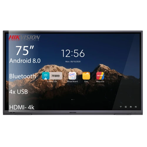 Interaktiver Monitor Hikvision DS-D5B75RB/A 75" 4K Android