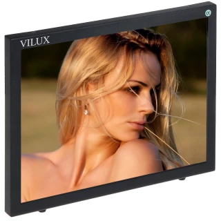 Monitor 2x Video HDMI VGA Audio, Fernbedienung, VMT-155M 15 Zoll Vilux