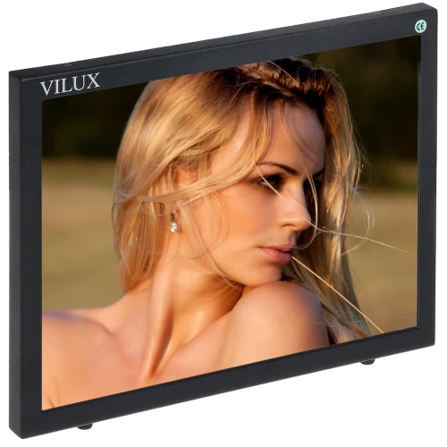 Monitor 2x Video HDMI VGA Audio, Fernbedienung, VMT-155M 15 Zoll Vilux