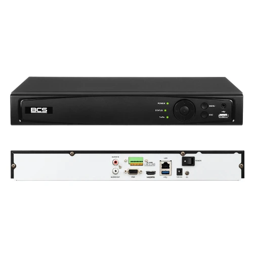 IP-Recorder BCS-V-NVR0401A-4KE 4-Kanal 8Mpx BCS View
