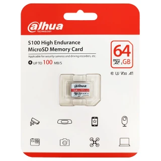 Speicherkarte TF-S100/64GB microSD UHS-I DAHUA
