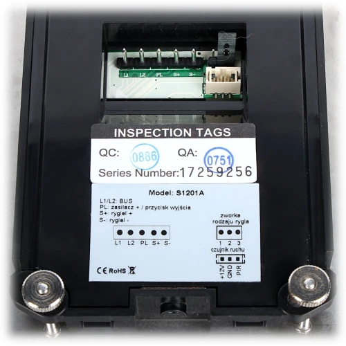 Videotürsprechanlage integriert mit Briefkasten S1201A-SKM VIDOS