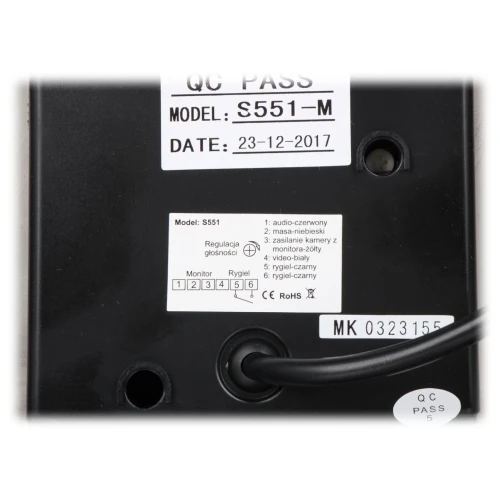 Videotürsprechanlage integriert mit Briefkasten S551-SKP VIDOS
