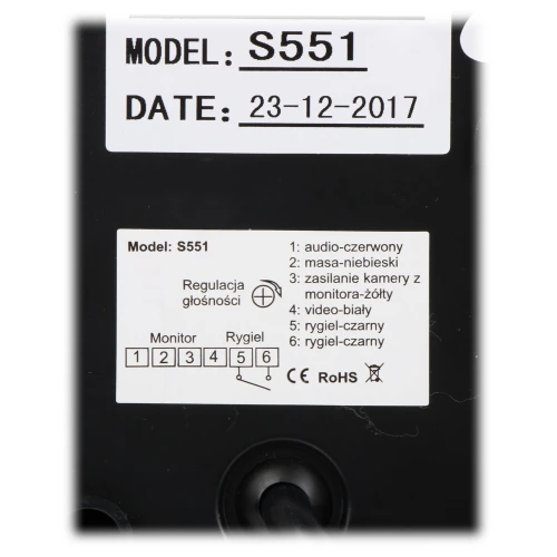 Videotürsprechanlage S551 VIDOS