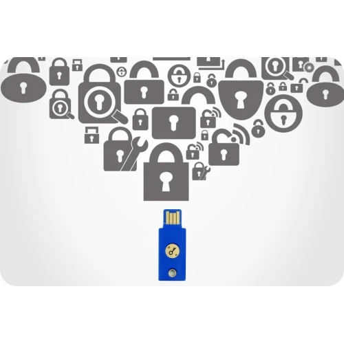 Yubico SecurityKey NFC - U2F FIDO/FIDO2 Hardware Schlüssel