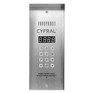 Digitales Bedienfeld CYFRAL PC-3000R schmal mit RFiD-Lesegerät Aufputz