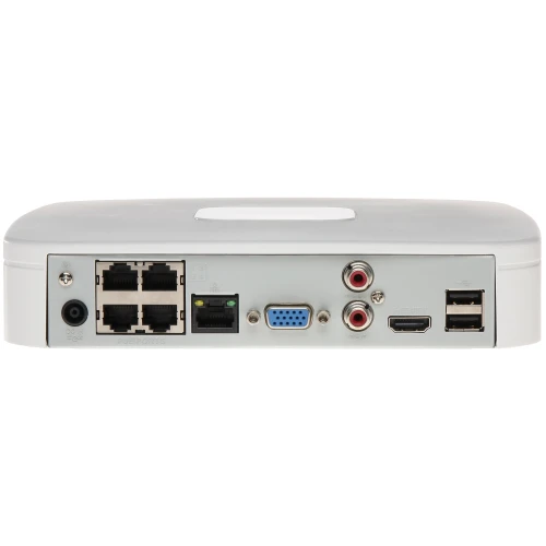 IP-Recorder NVR4104-P-4KS2/L 4 Kanäle +4-Port POE-Switch DAHUA