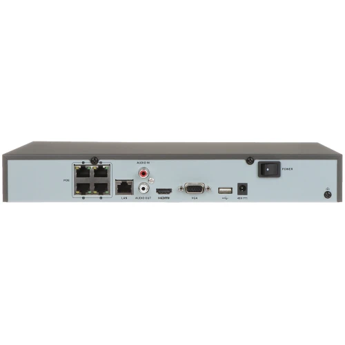 IP-Rekorder DS-7604NI-K1/4P(C) 4 Kanäle + 4-Port SWITCH POE Hikvision