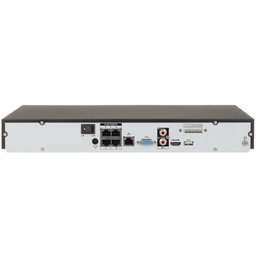 IP-Recorder NVR4204-P-4KS2/L 4 Kanäle +4-Port SWITCH POE DAHUA