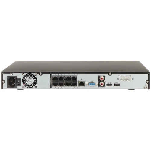 IP-Recorder NVR4208-8P-EI 8 Kanäle, 8 PoE WizSense DAHUA