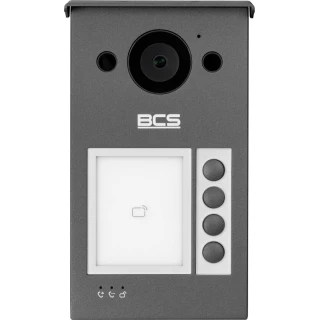 IP Video-Türsprechanlage BCS-PANX401G-2 4-Teilnehmer Außenpanel