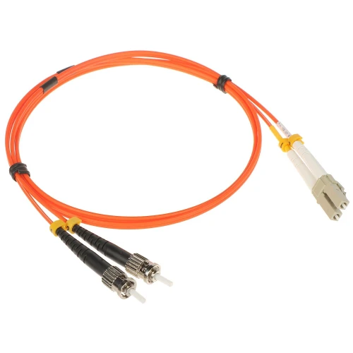 Multimode-Patchkabel PC-2LC/2ST-MM 1m