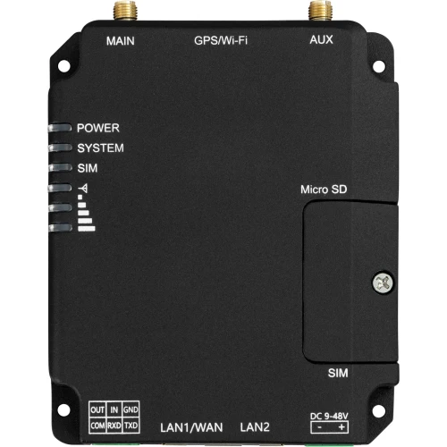 Industrieller LTE Router DUAL SIM mit PoE und WiFi BCS-R4GDS-1W1L-P-W