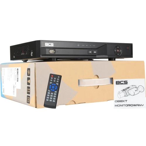 Rekorder 16-Kanal BCS-L-XVR1601-4KE-IV Einzeldisk 5-System HDCVI/AHD/TVI/ANALOG/IP