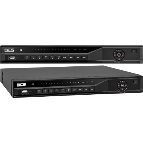 IP-Recorder 16-Kanal BCS-L-NVR1602-A-4K Unterstützung bis zu 32Mpx