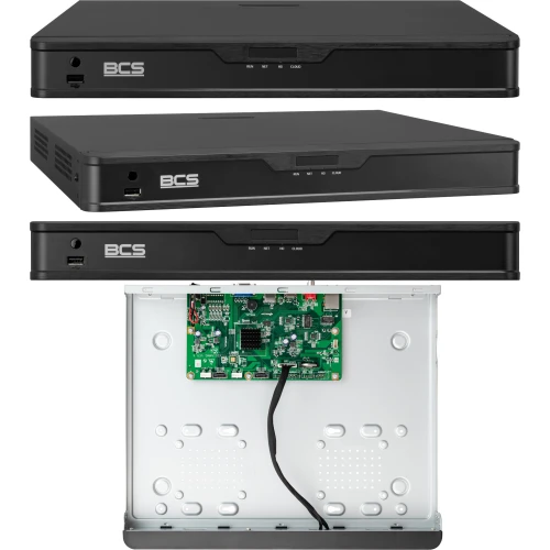 IP-Netzwerkrekorder BCS Point BCS-P-NVR3202-4K-E 32-Kanal bis zu 8 Mpx