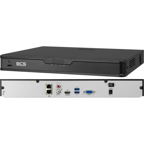 IP-Netzwerkrekorder BCS Point BCS-P-NVR3202-4K-E 32-Kanal bis zu 8 Mpx