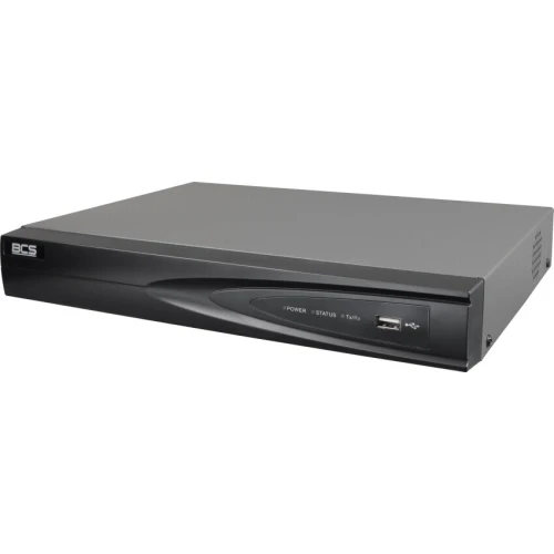 IP-Recorder BCS-V-NVR1601-A-4KE(2) 16-Kanal, 1 Festplatte, 8 Mpx.