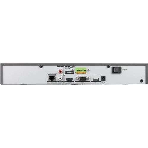 IP-Recorder BCS-V-NVR1601-A-4KE(2) 16-Kanal, 1 Festplatte, 8 Mpx.
