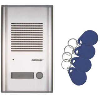 Einfamilienhaus-Torstation mit RFID-Leser Commax DR-201A/RFID