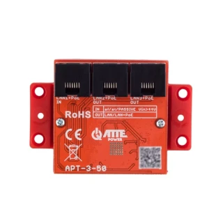 Switch PoE 3 portowy ATTE 10/100/1000Mbps extender APT-3-50