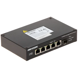 PoE Switch DS-3T0306HP-E/HS 5-Port +SFP Hikvision