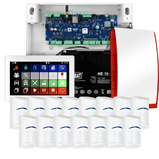 Ropam NeoLTE-IP-64 Alarmsystem, 15x BOSCH Sensor, TPR-7W, GSM, Wi-Fi