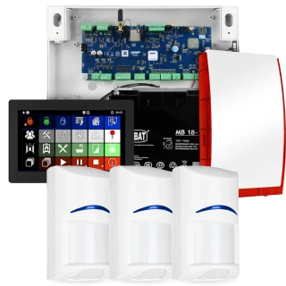 Alarmanlage Ropam NeoLTE-IP-64, 3x BOSCH Sensor, TPR-7B, GSM, Wi-Fi