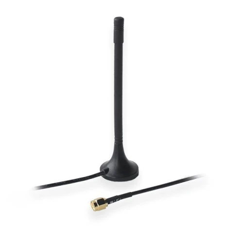 Teltonika 003R-00230 | WiFi Antenne | Magnet, 2dBi, Kabel 1,5m, RP-SMA