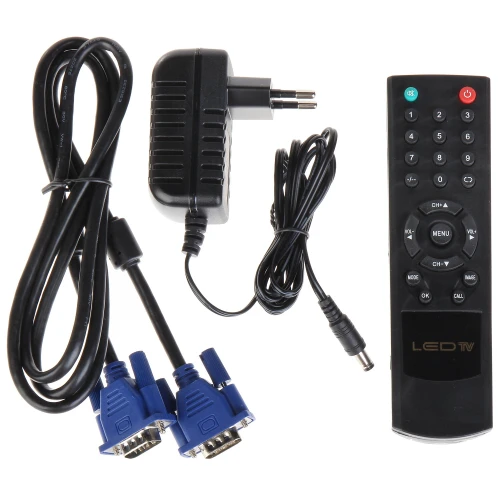HDMI VGA Audio 2x Video Pilot TFT-10/CCTV 10 Zoll Monitor