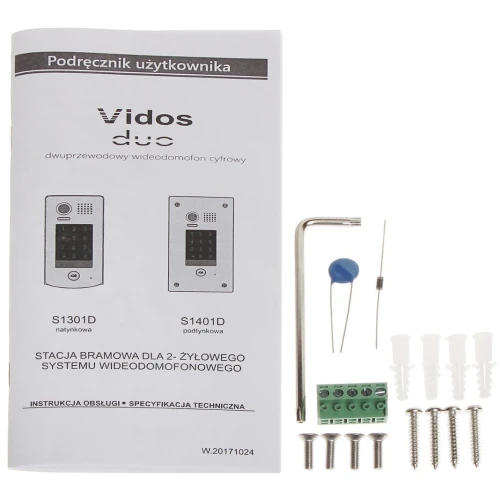 Videotürsprechanlage S1401D VIDOS