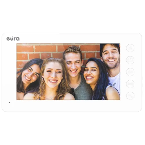 Wideodomofon EURA VDP-76A3 biały