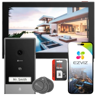 WiFi-Videotürsprechanlage EZVIZ HP7