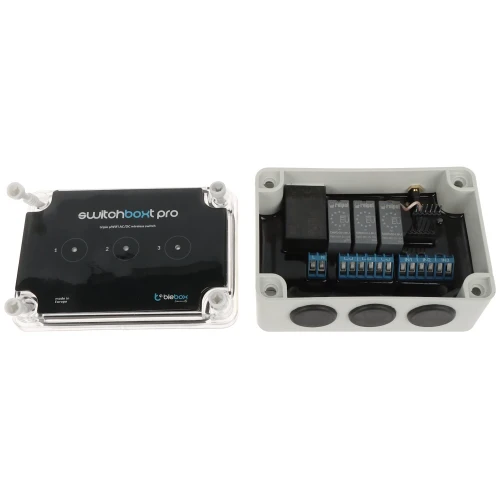 Dreifacher intelligenter Schalter SWITCHBOX-T-PRO/BLEBOX Wi-Fi, 230V AC