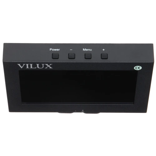 Monitor 2x Video VGA Fernbedienung VMT-075M 7 Zoll Vilux