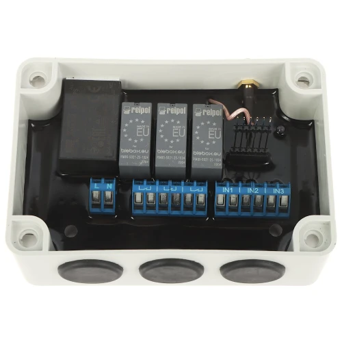 Dreifacher intelligenter Schalter SWITCHBOX-T-PRO/BLEBOX Wi-Fi, 230V AC