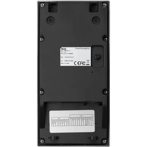 Mehrfamilienhaus IP-Videotürsprechanlage Panel BCS-PAN9201S-S