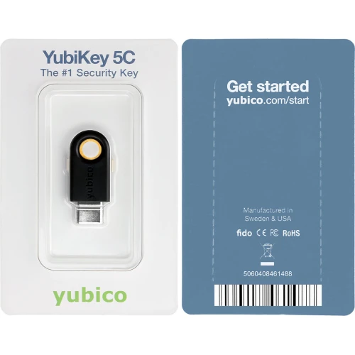 Yubico YubiKey 5C USB-C - U2F FIDO/FIDO2 Hardware-Schlüssel