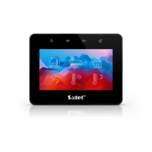 Satel Integra 32 Alarmsystem, Schwarz, 4x Sensor, Mobile App, Benachrichtigung