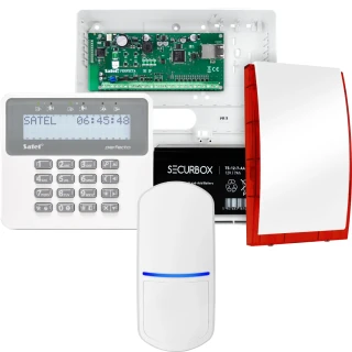 SATEL PERFECTA 32 IP Alarmset, 1x PET-Sensor, Signalgeber, Bedienteil