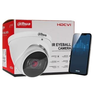 Dome-Kamera HAC-HDW1200T-Z-A-2712-S5 DAHUA, 4in1, 2.1 Mpx, Motorzoom, weiß