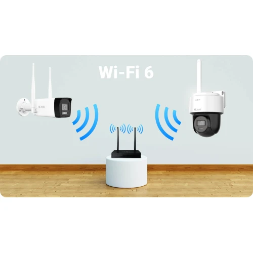 Wi-Fi-Überwachungsset HiLook by Hikvision EasyLink WIFIKIT-BP4-4CH