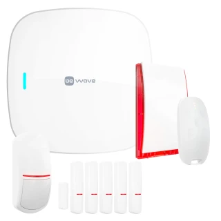 Zestaw SATEL Be Wave DIY Hub Kontaktron x5 Pir Syrena Pilot