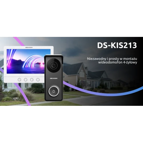 Zestaw wideodomofonowy Hikvision DS-KIS213 