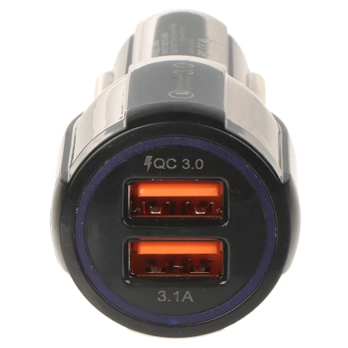 USB-Autoladegerät 5V/3.1A/2XUSB-QUICK3.0/CAR